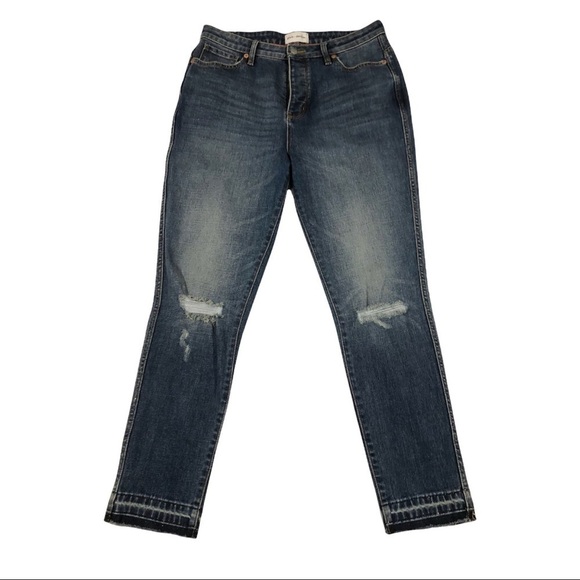 Dish-Denim DU/ER High Rise Skinny Distressed Jean Frontier Rigid Redux W31 L28 - Picture 2 of 16